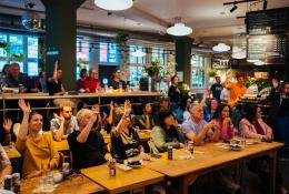 Foto der Besuchenden im Rahmen des 69. Social Media Gipfels in Zürich 